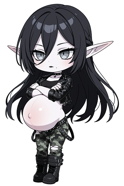 Nyx chibi character